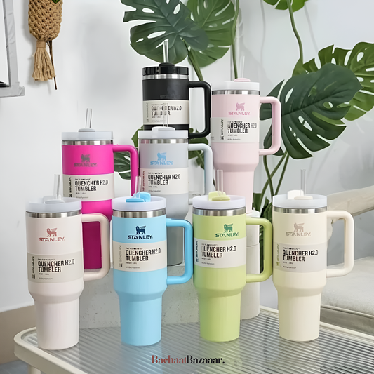 40 Oz Stanley Quencher H2.0 Tumbler with Handle and Straw